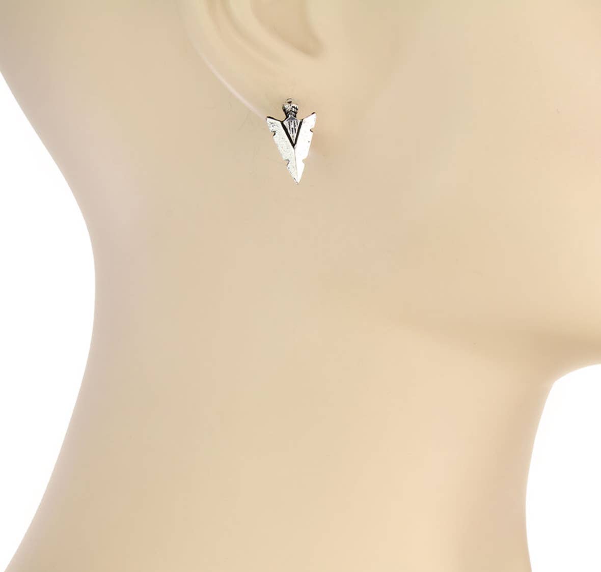 5 Pair Indian Theme Stud Earring Set - Cactus arrow