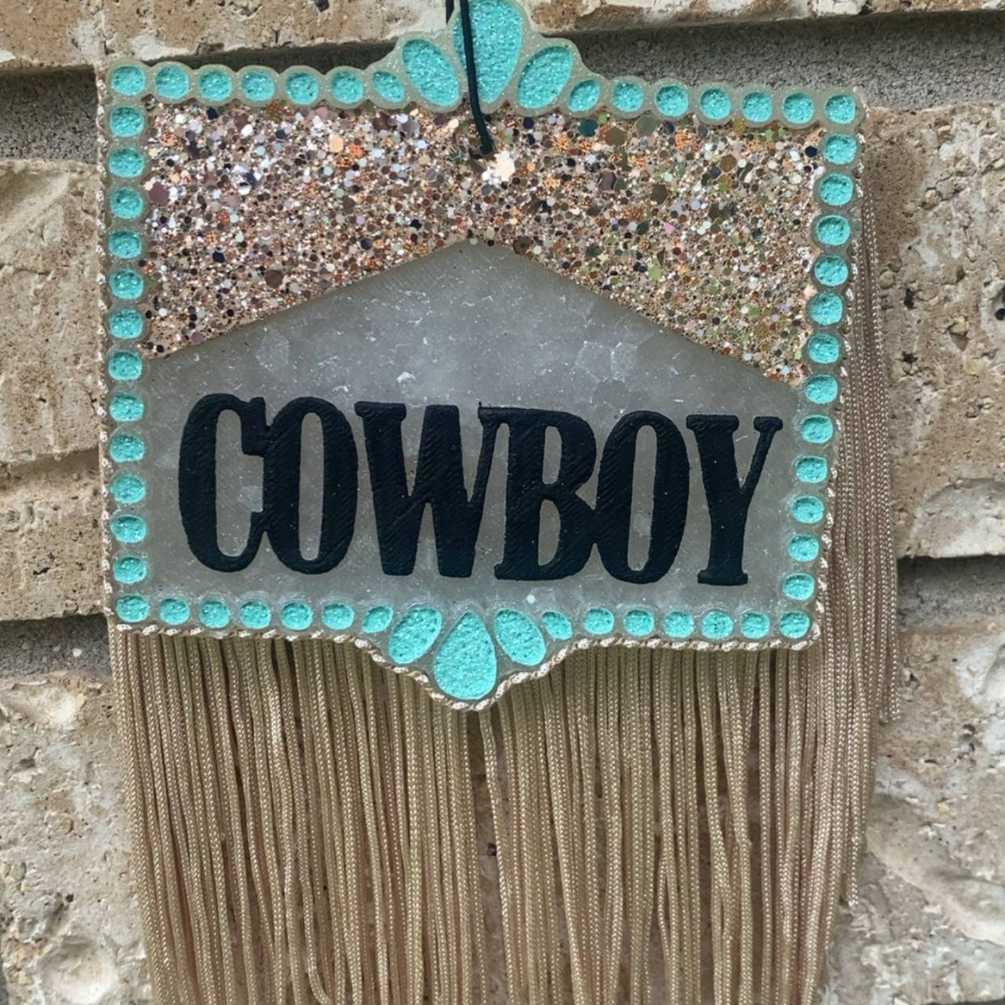 Cowboy Frame Freshie