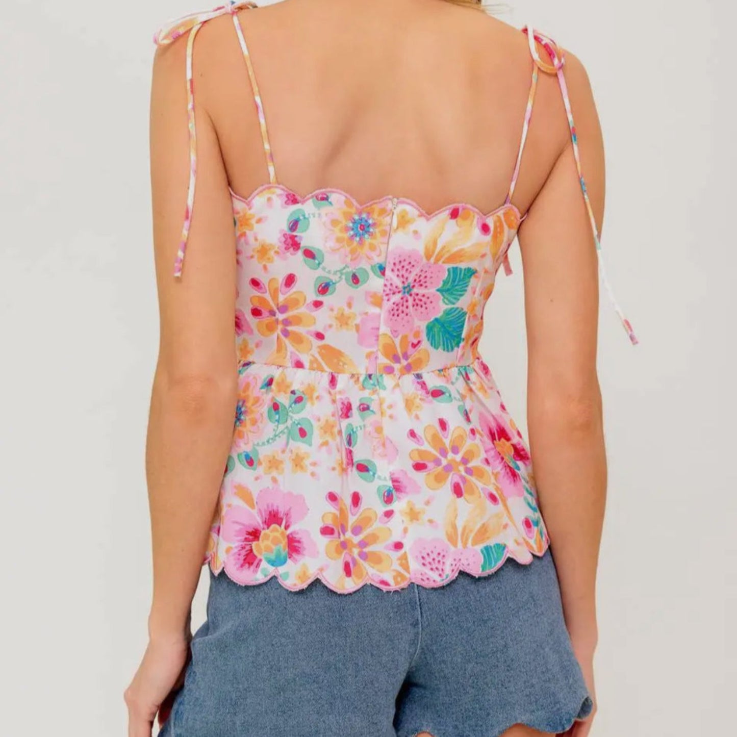 Summer Flowers Tank