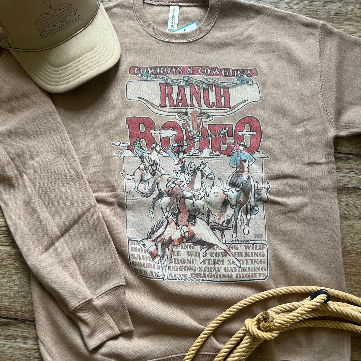XOXO Ranch Rodeo Sweatshirt