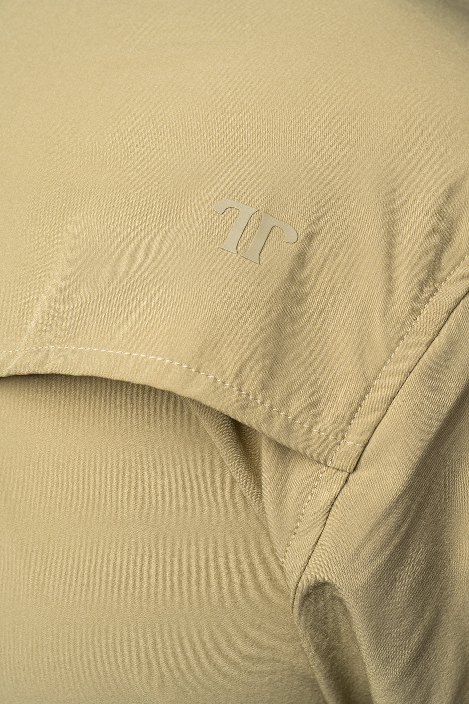 CORE - MEN'S KHAKI LONG SLEEVE PEARL SNAP SHIRT