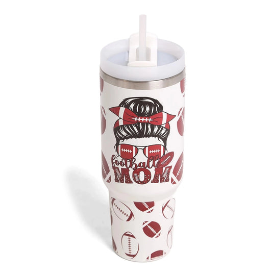 Football Mom 40oz Tumbler