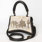 American Darling Cowhide Stagecoach Western Handbag