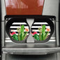 Cactus Stripes Car Coasters