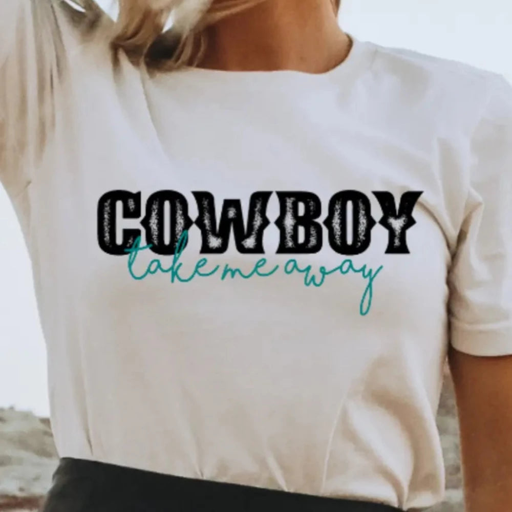 Cowboy Take Me Away Graphic Tee