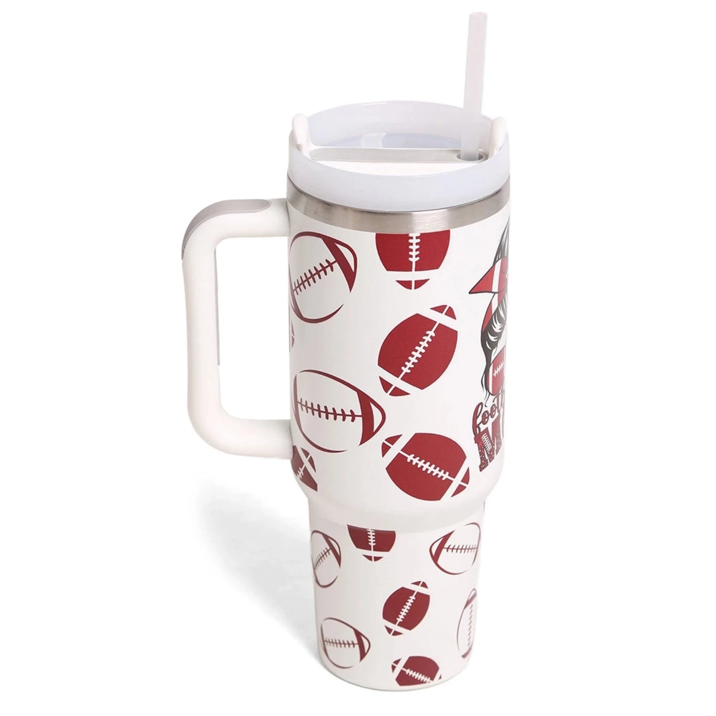 Football Mom 40oz Tumbler