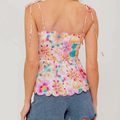 Summer Flowers Tank