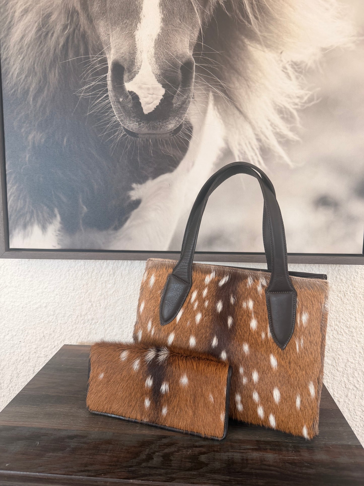 Axis Hide Juan Antonio Handbag