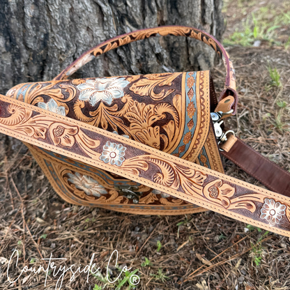 Stella Tooled Leather Purse and Wallet Bundle