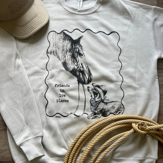 XOXO Friends in Low Places Sweatshirt