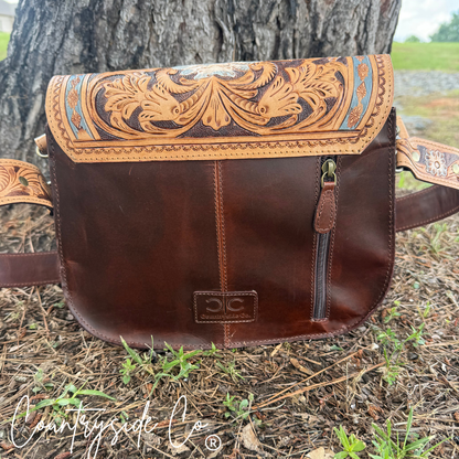 Stella Tooled Leather Purse and Wallet Bundle