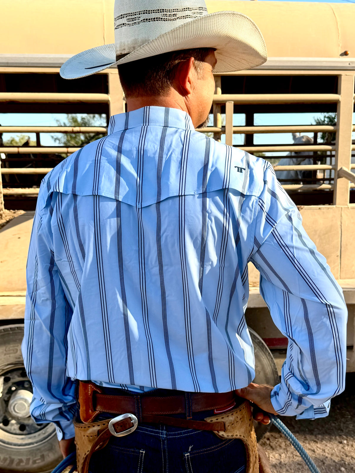 The Denver Long Sleeve  Pearl Snap Shirt