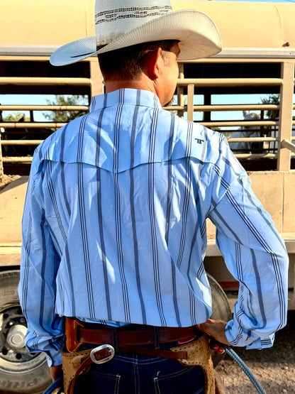 The Denver Long Sleeve  Pearl Snap Shirt