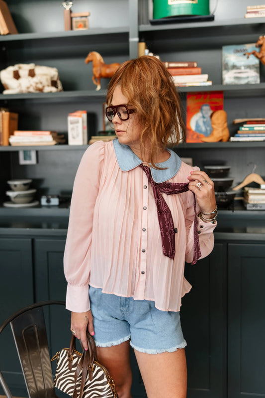 Desert Bloom Blush Top