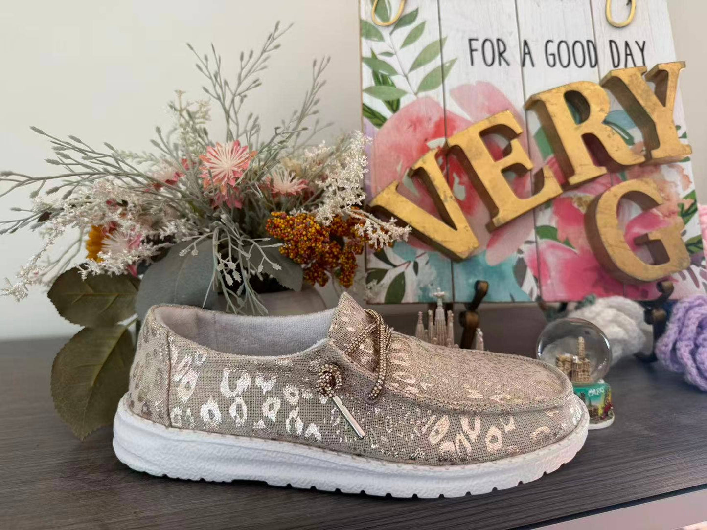 Holly Leopard Very G Women's Slip on Sneakers