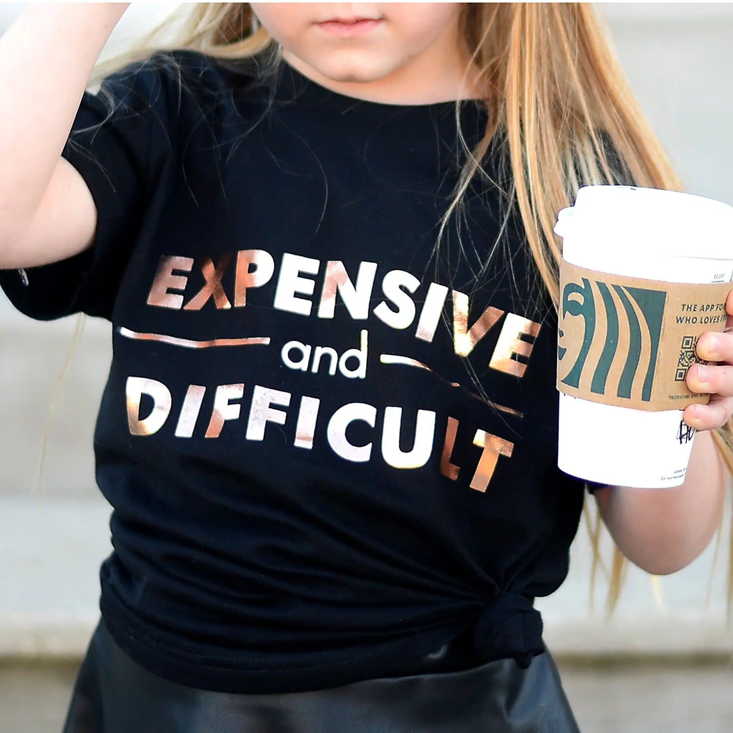 Expensive and Difficult Kid's Tee