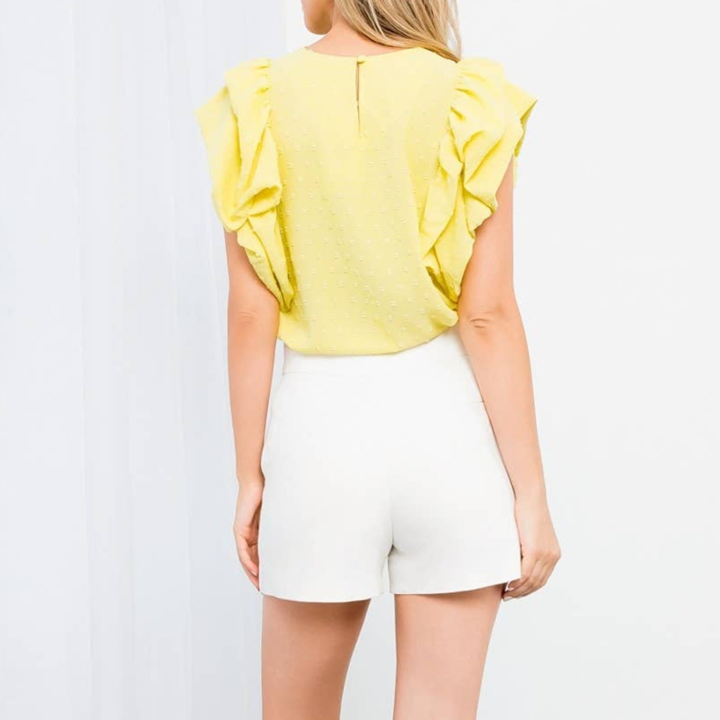 Ruffle Sleeve Top