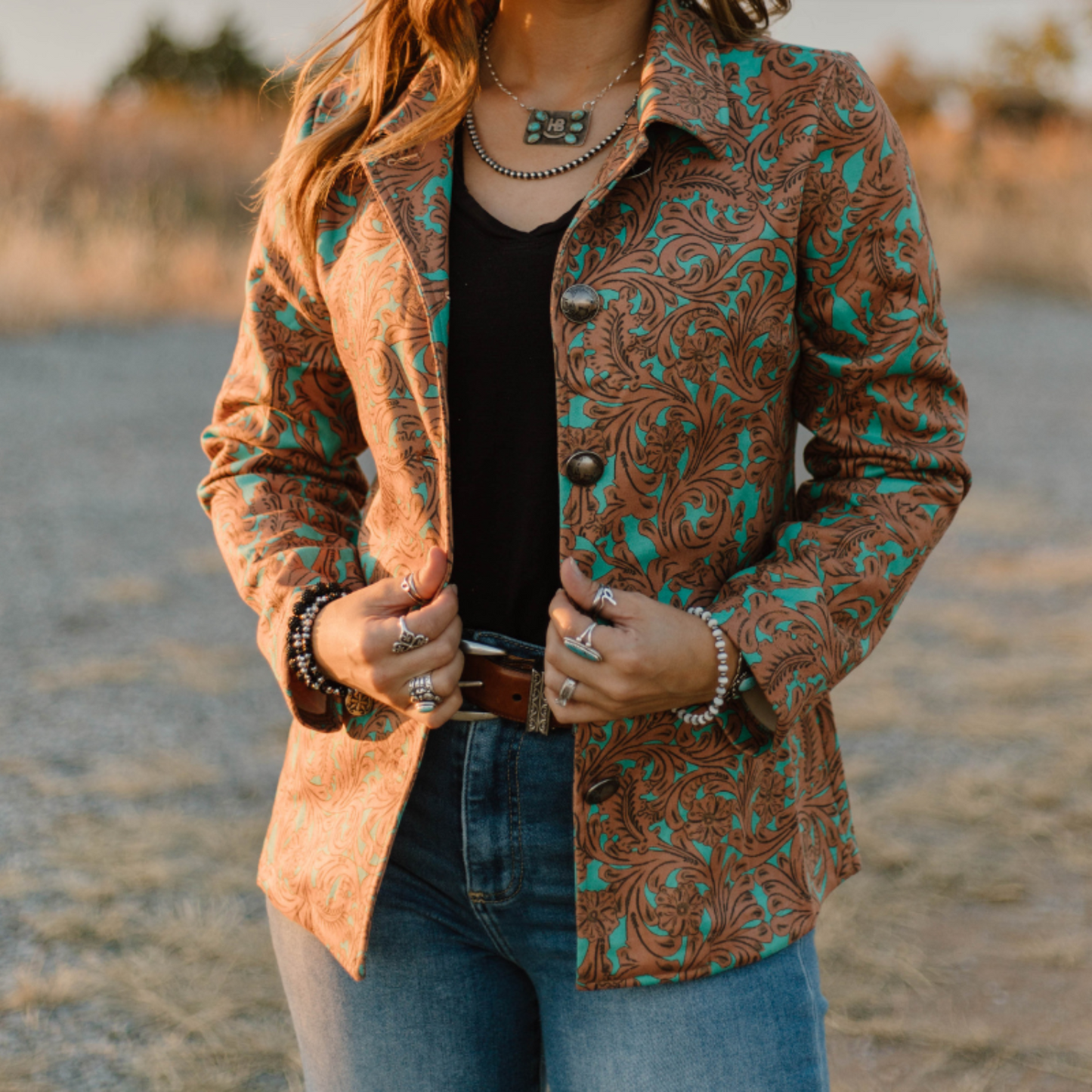 Grand Entry Glam Blazer