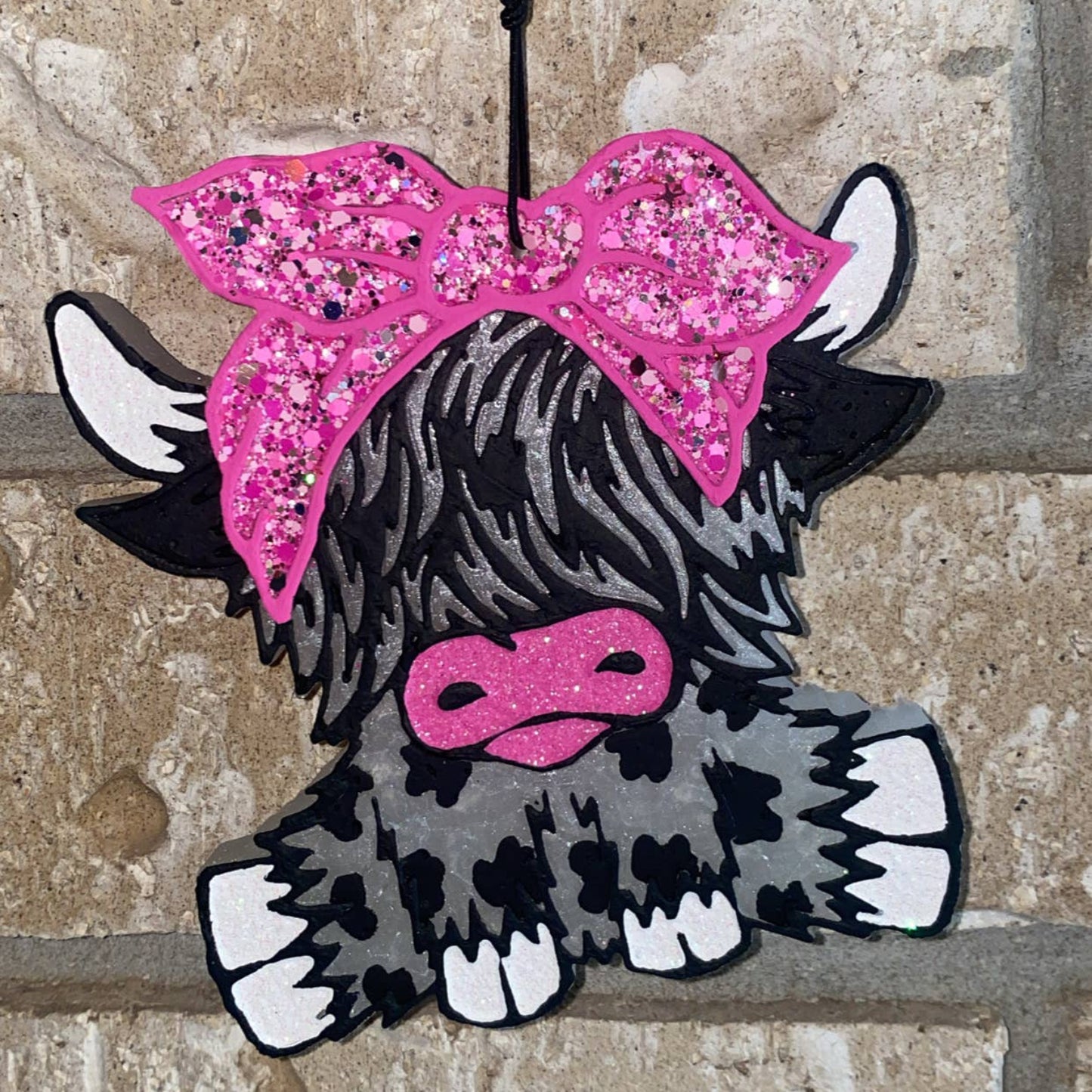 Girly Hiland Cow Freshie