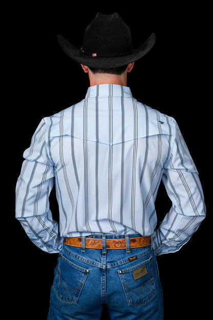 The Denver Long Sleeve  Pearl Snap Shirt